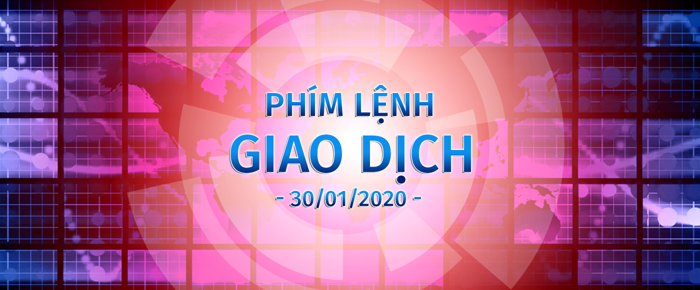 GKFXPrime – Phím Lệnh Giao Dịch Ngày 30/01/2020