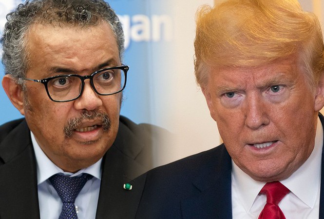 Tổng Thống Trump Tuyên Bố Mỹ Tạm Dừng Tài Trợ WHO