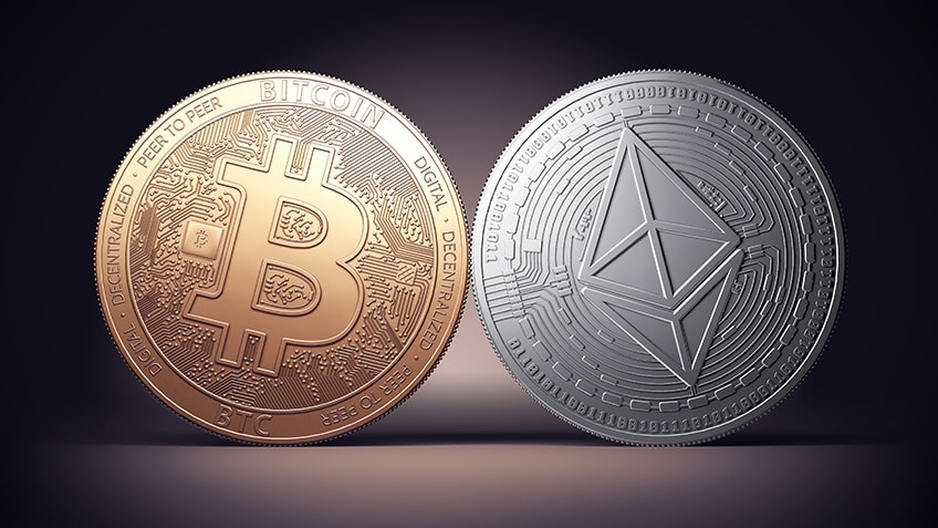 Bitcoin, Ether phục hồi trở lại sau khi lao dốc