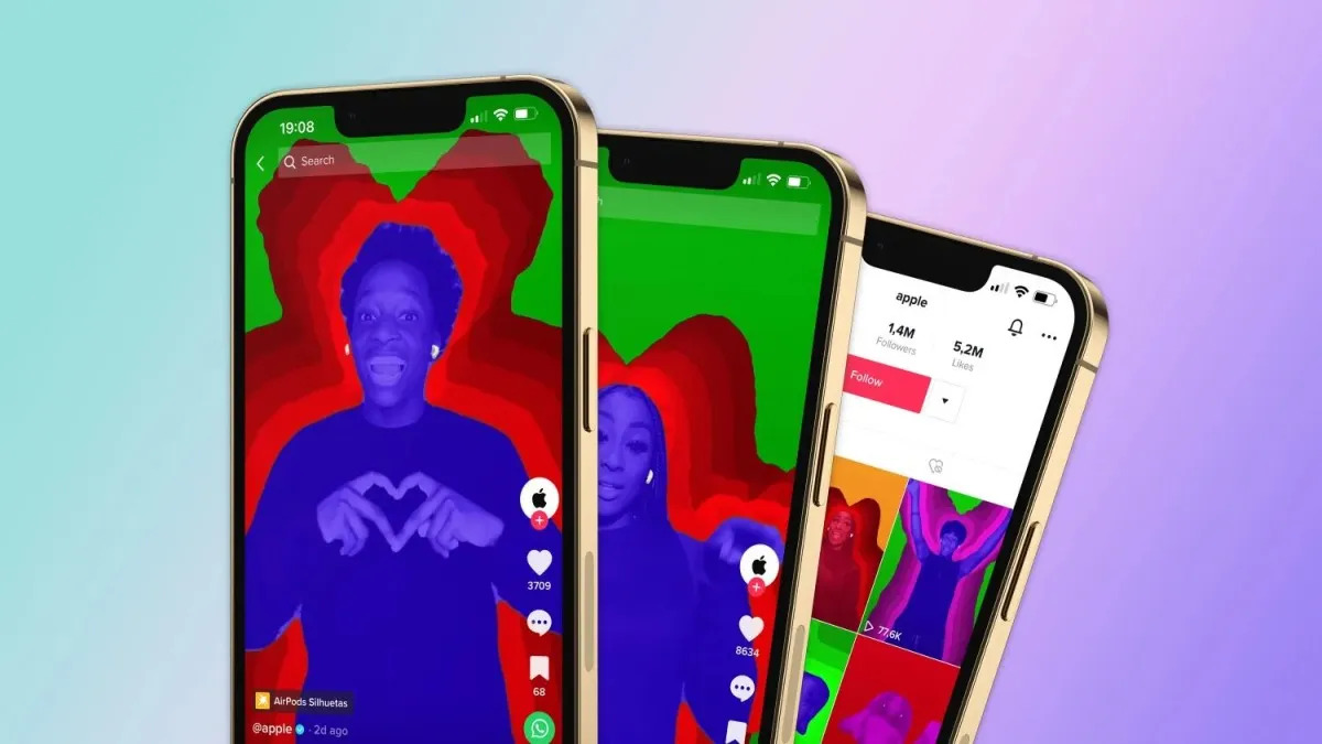 Apple quảng cáo AirPods và Spatial Audio trên TikTok
