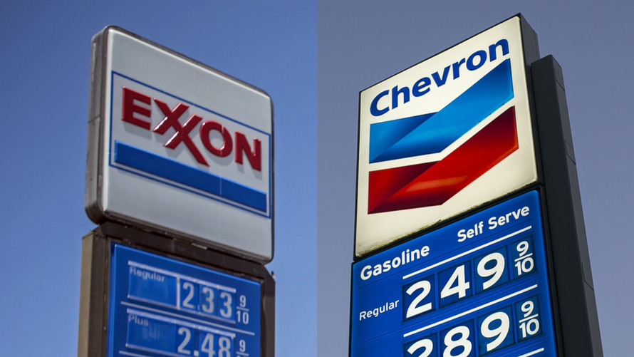 Exxon, Chevron - 2 gã khổng lồ ngành dầu mỏ ghi nhận lợi nhuận kỷ lục