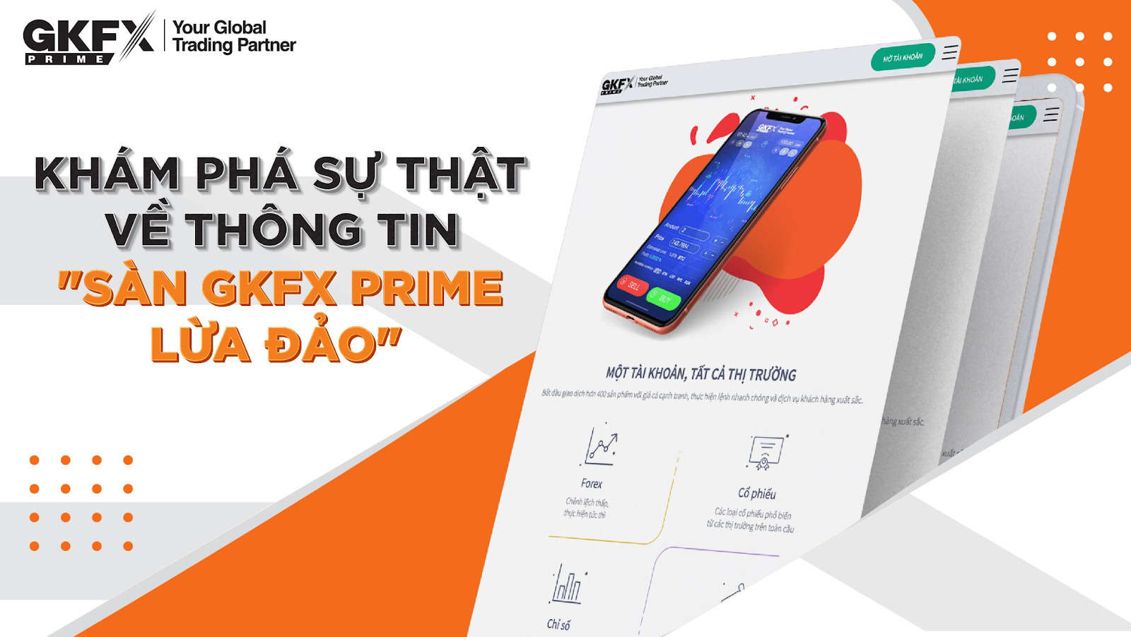 Đánh giá sàn GKFX Prime? Sàn GKFX có lừa đảo không?