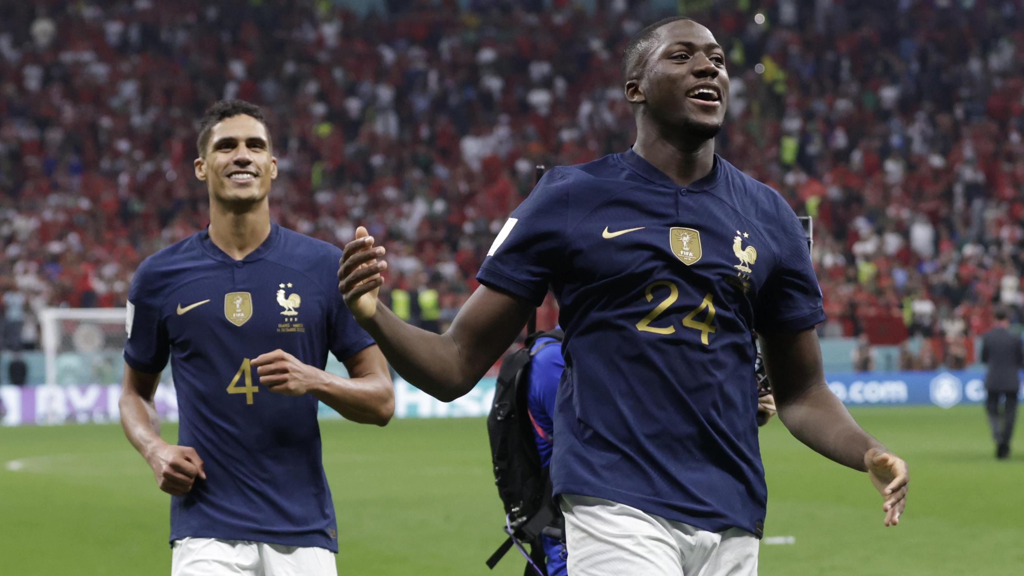 Raphael Varane và Ibrahima Konate mắc cúm trước chung kết