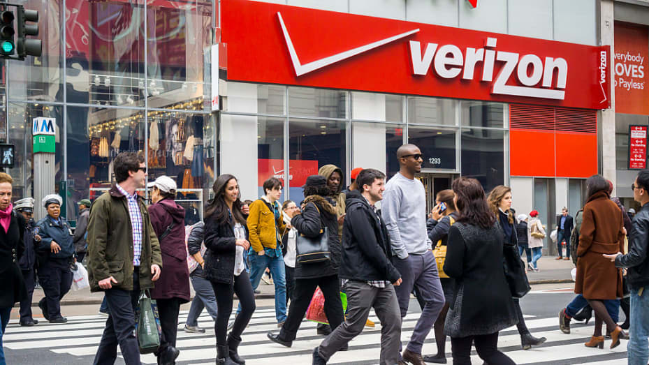 Tập đoàn viễn thông Verizon chia cổ tức hàng quý