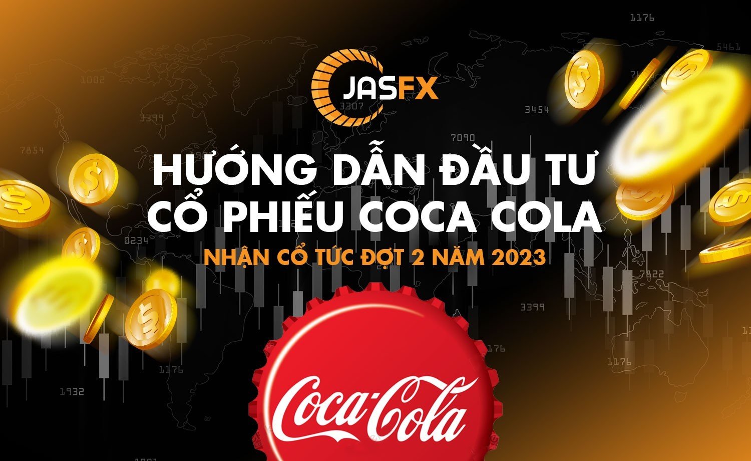 Hướng dẫn đầu tư cổ phiếu Coca Cola nhận cổ tức 2023