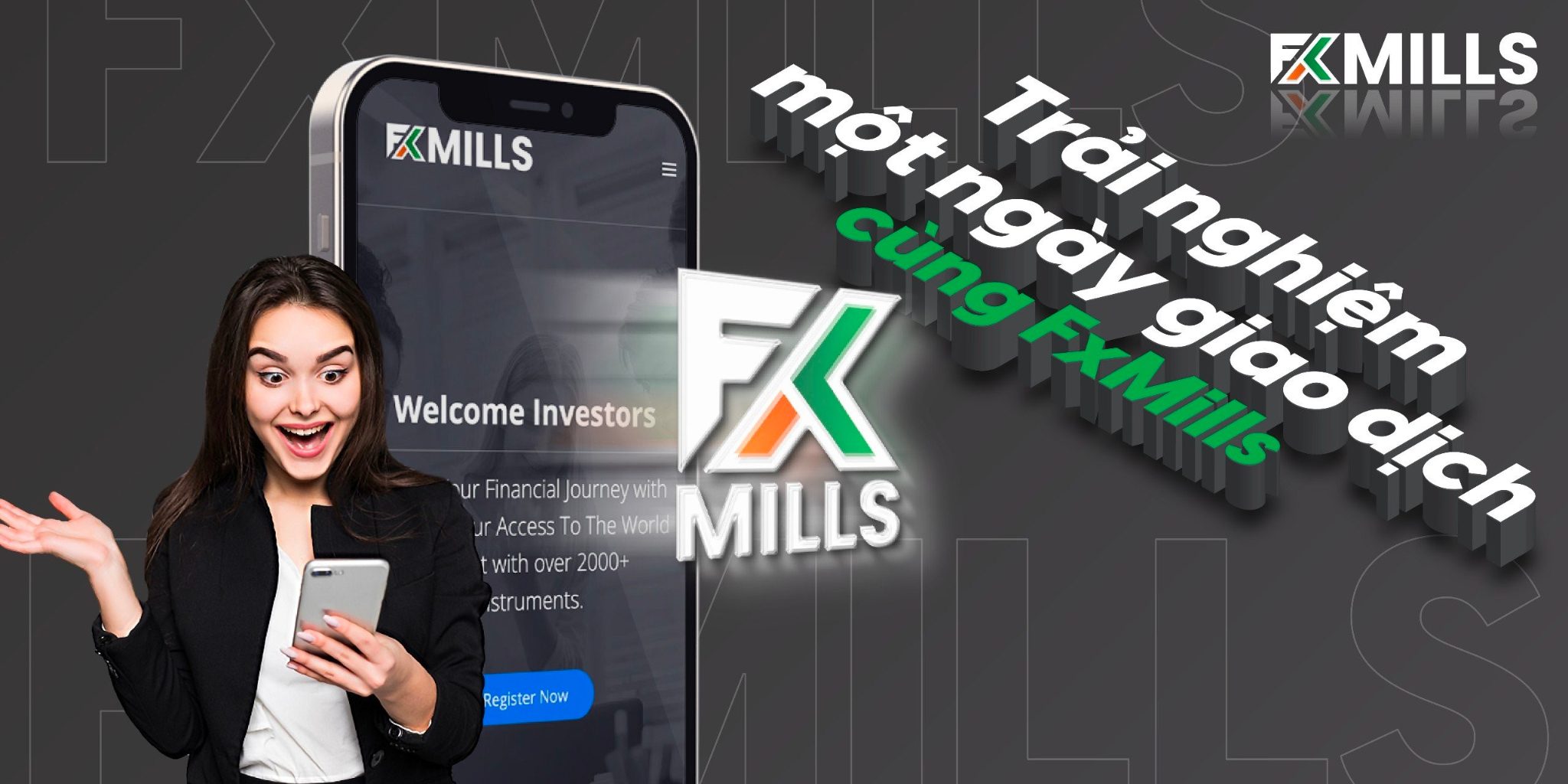 Sàn giao dịch FxMills - Nơi giao dịch đầu tư chứng khoán tốt nhất hiện nay