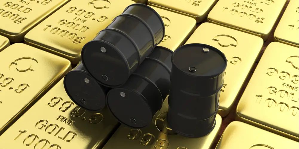 Giá vàng nhích nhẹ, giá dầu tăng 1%