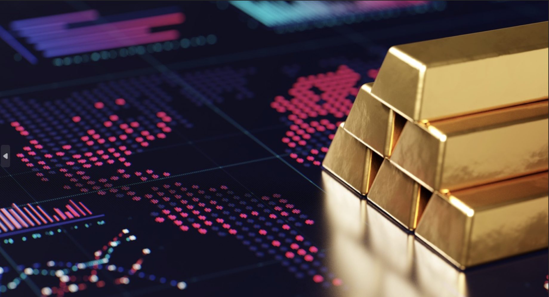 Vàng ở mức 2.039,80 USD/ounce, dầu giảm hơn 1 USD