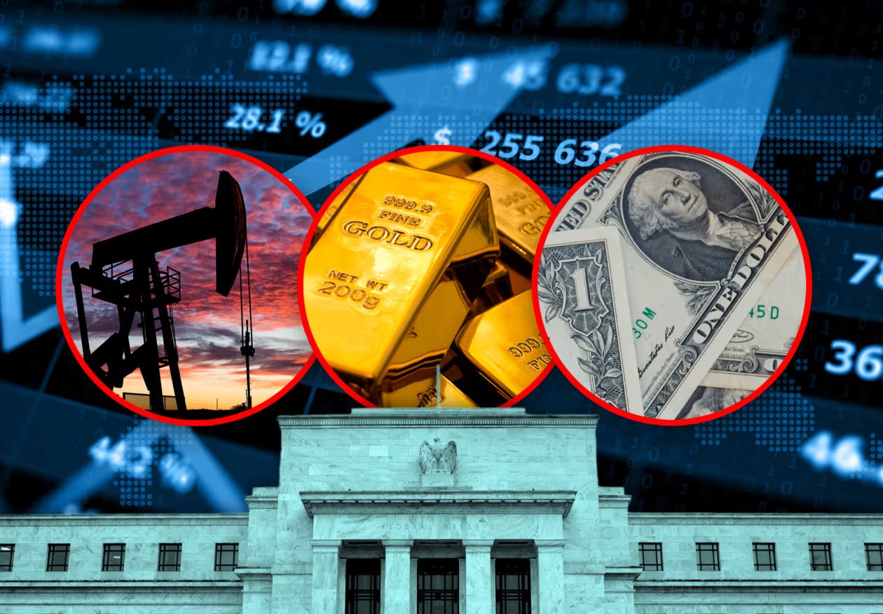 Giá vàng “neo” gần mức cao kỷ lục, dầu tăng vọt 3%